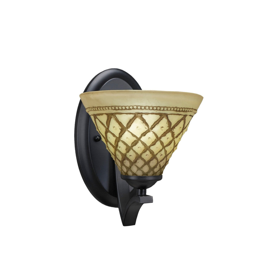 Toltec Zilo 551-mb-7185 Wall Sconce Light - Matte Black