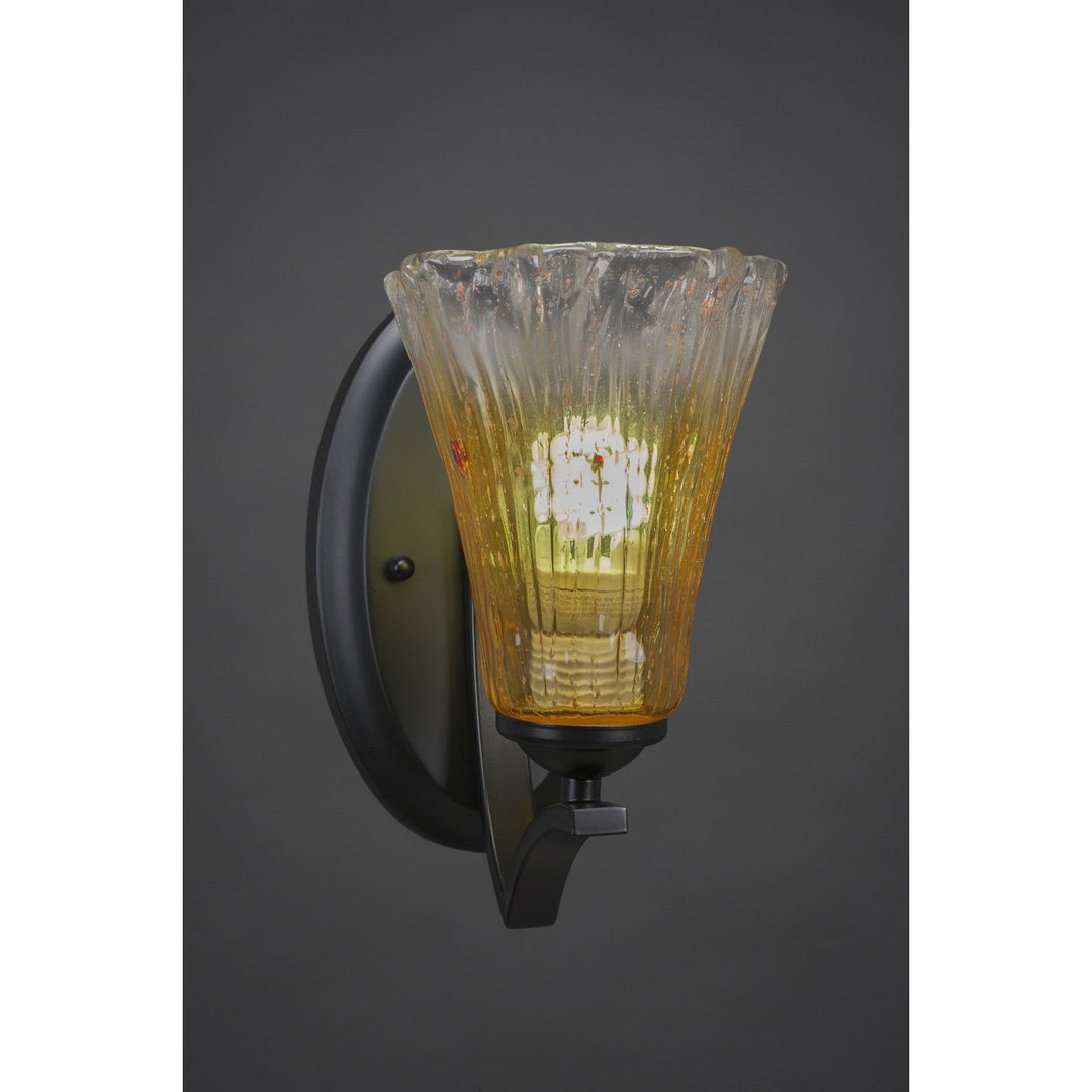 Toltec Zilo 551-mb-724 Wall Sconce Light - Matte Black