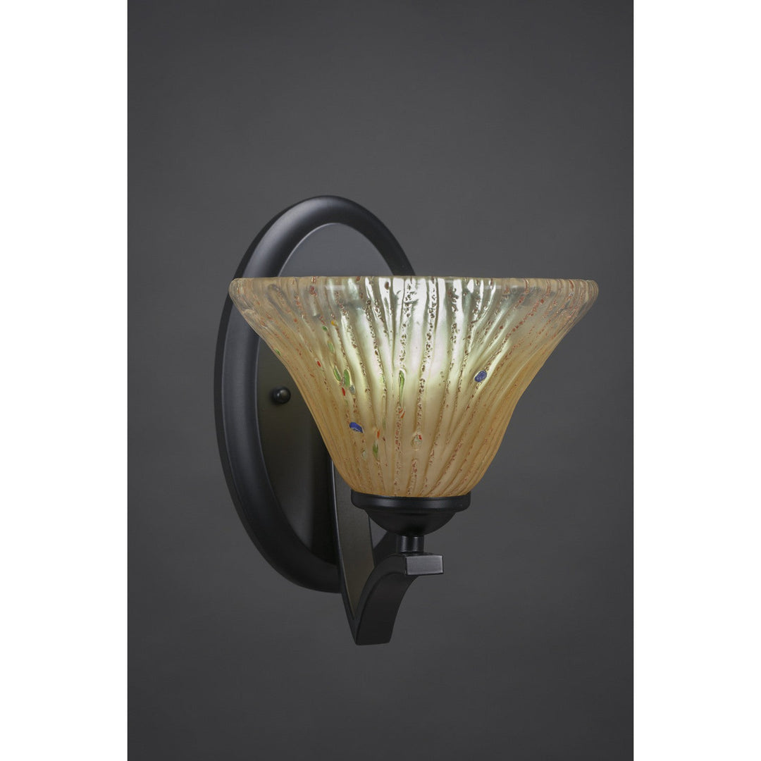 Toltec Zilo 551-mb-750 Wall Sconce Light - Matte Black
