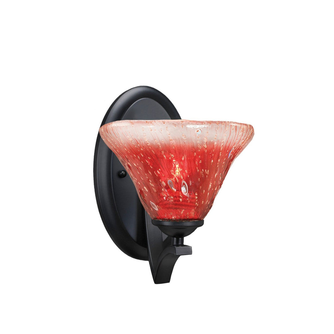 Toltec Zilo 551-mb-756 Wall Sconce Light - Matte Black