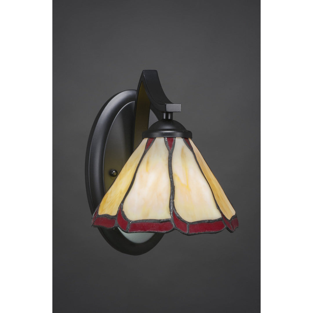 Toltec Zilo 551-mb-9165 Wall Sconce Light - Matte Black