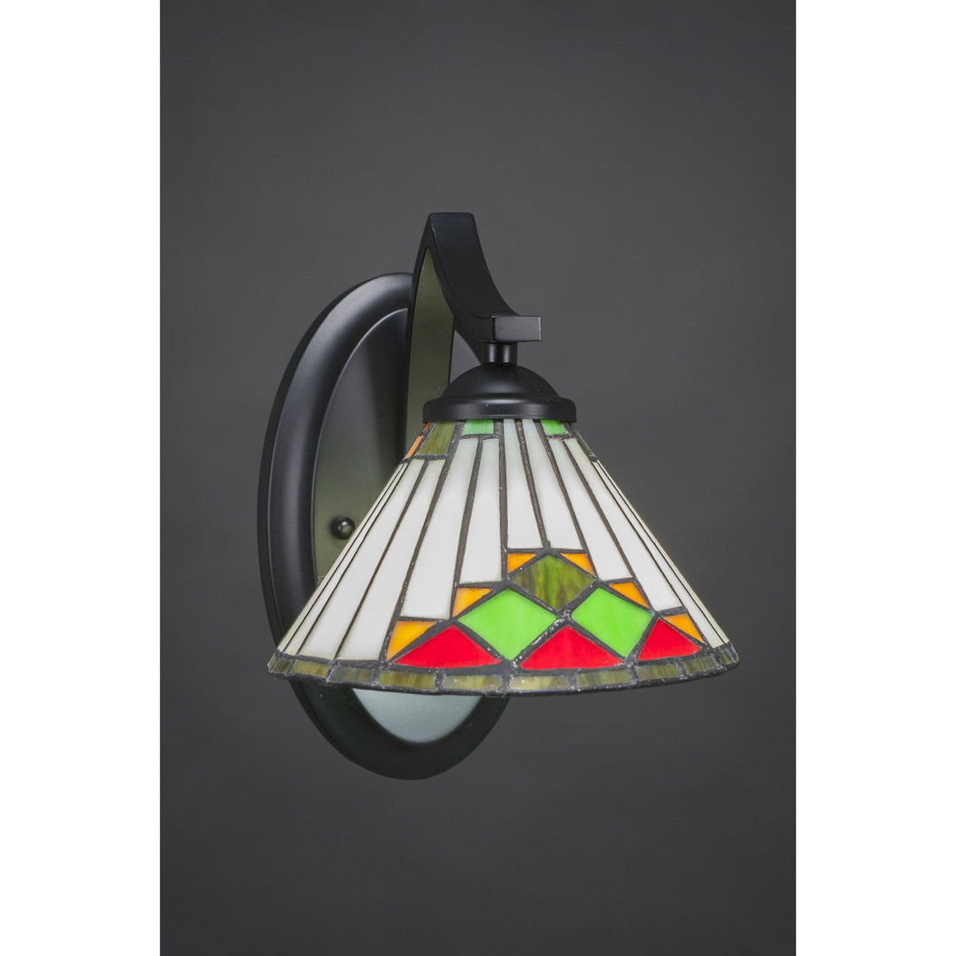 Toltec Zilo 551-mb-9375 Wall Sconce Light - Matte Black