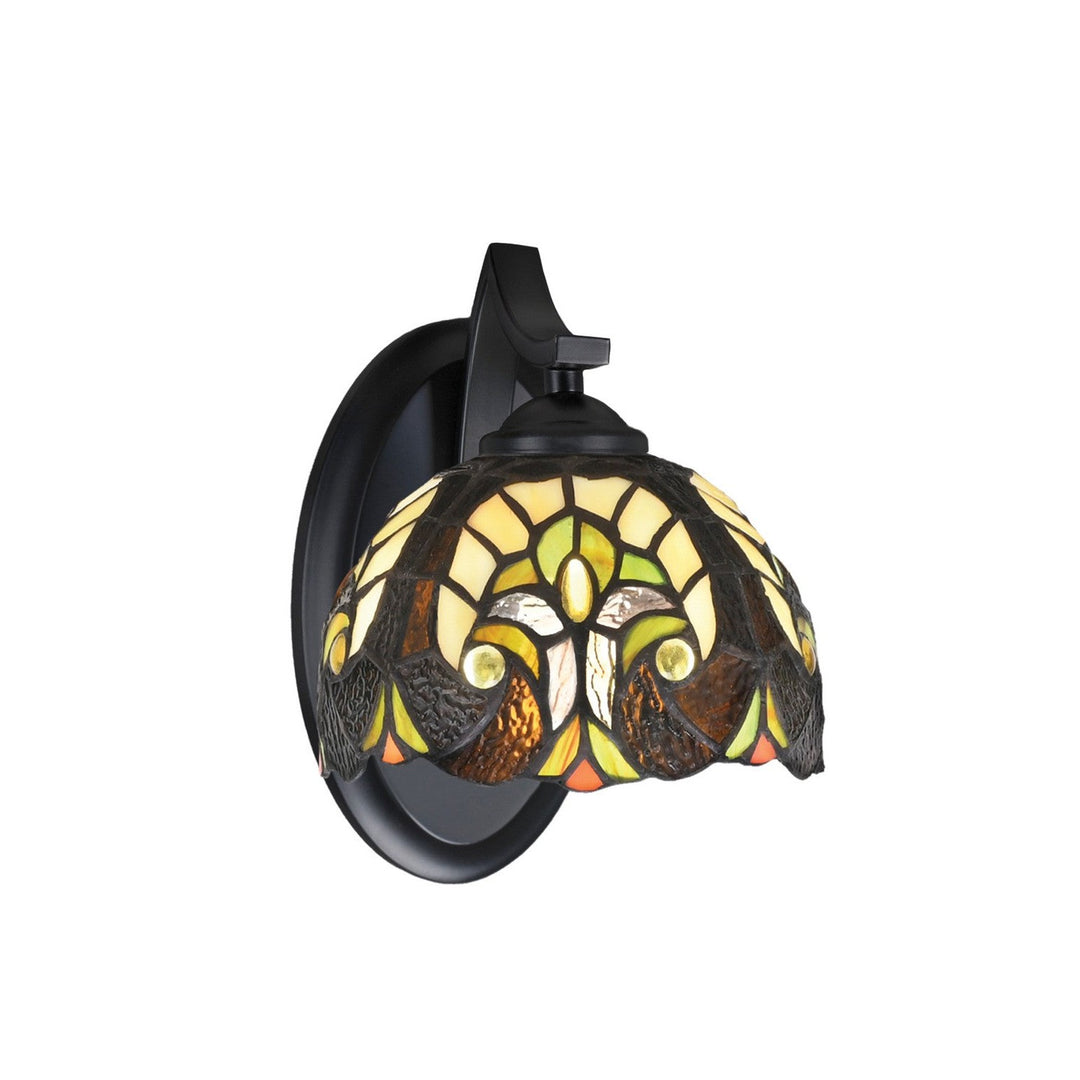 Toltec Zilo 551-mb-9945 Wall Sconce Light - Matte Black