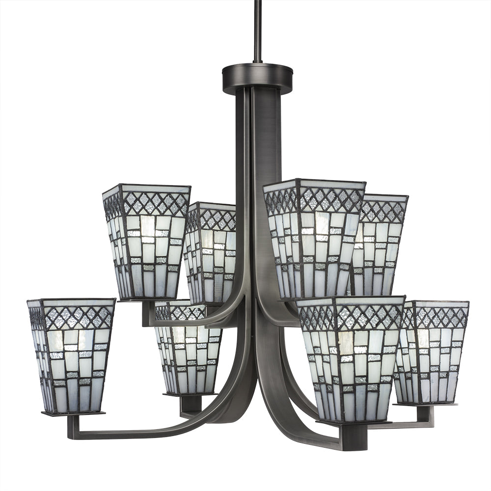 Toltec Apollo 578-gp-9104 Chandelier Light - Graphite