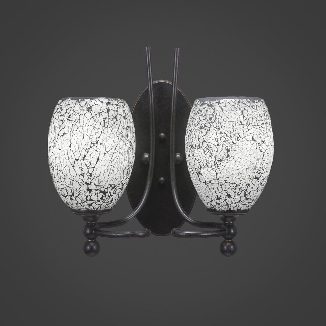 Toltec Capri 590-dg-4165 Wall Sconce Light - Dark Granite