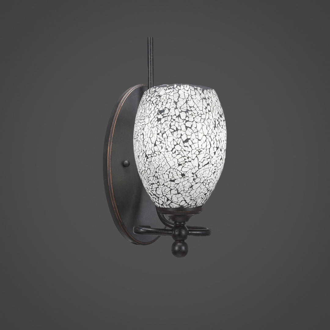 Toltec Capri 591-dg-4165 Wall Sconce Light - Dark Granite