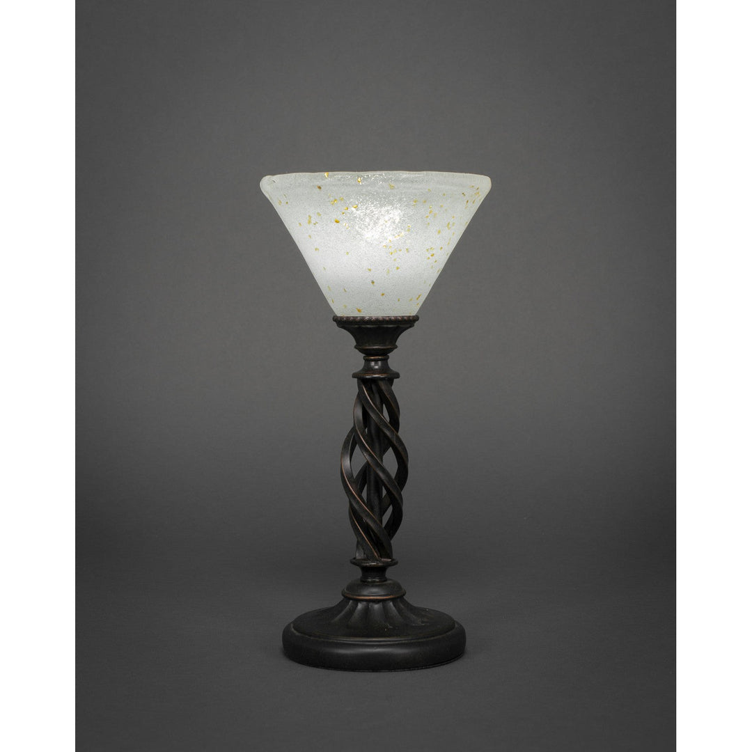 Toltec Lighting 61-DG-7145  Eleganté Lamp Dark Granite