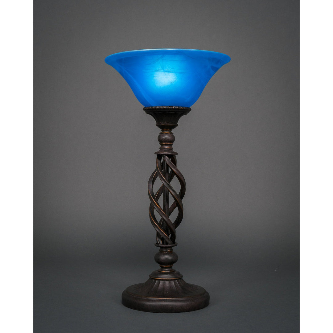 Toltec Lighting 63-DG-435  Eleganté Lamp Dark Granite