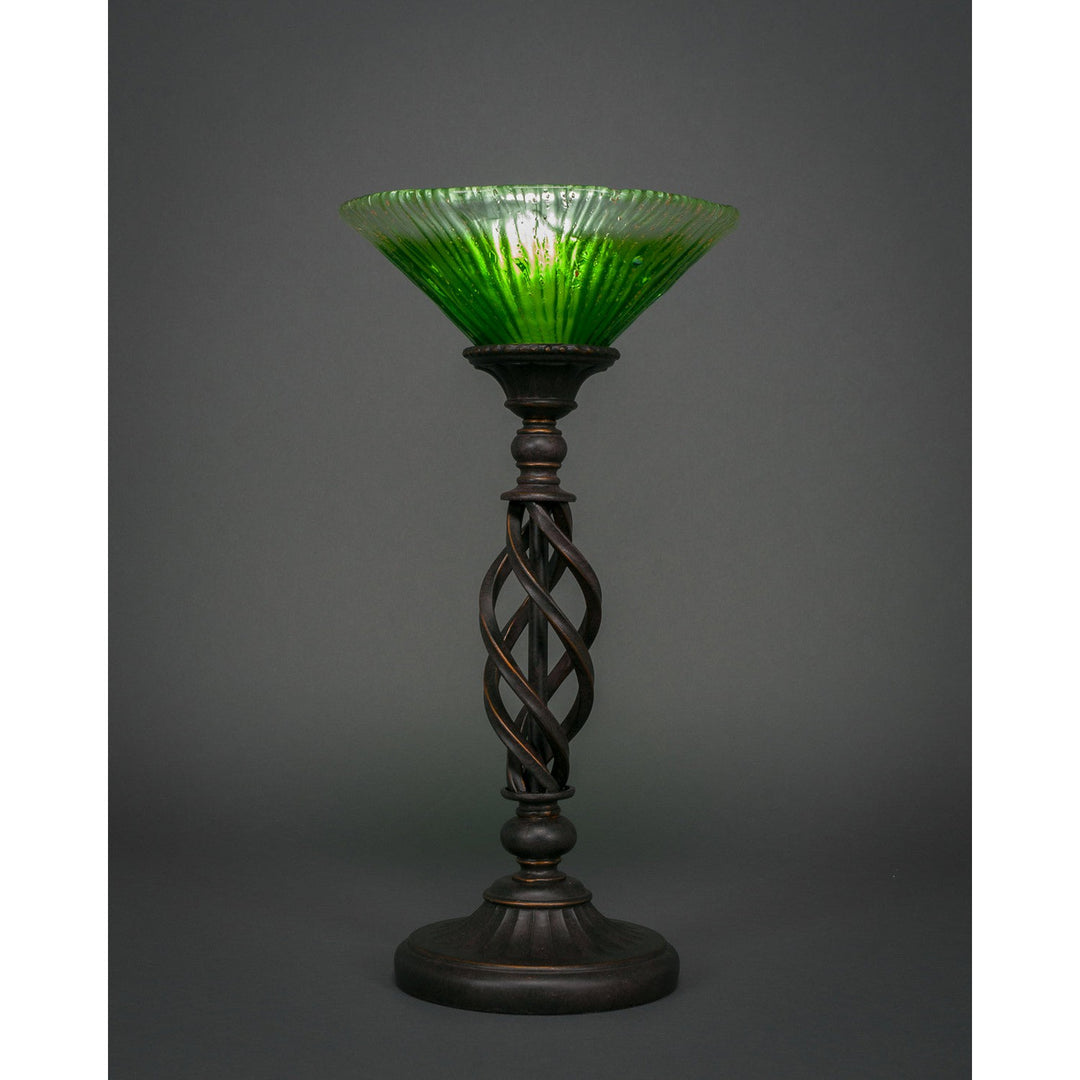 Toltec Lighting 63-DG-437  Eleganté Lamp Dark Granite