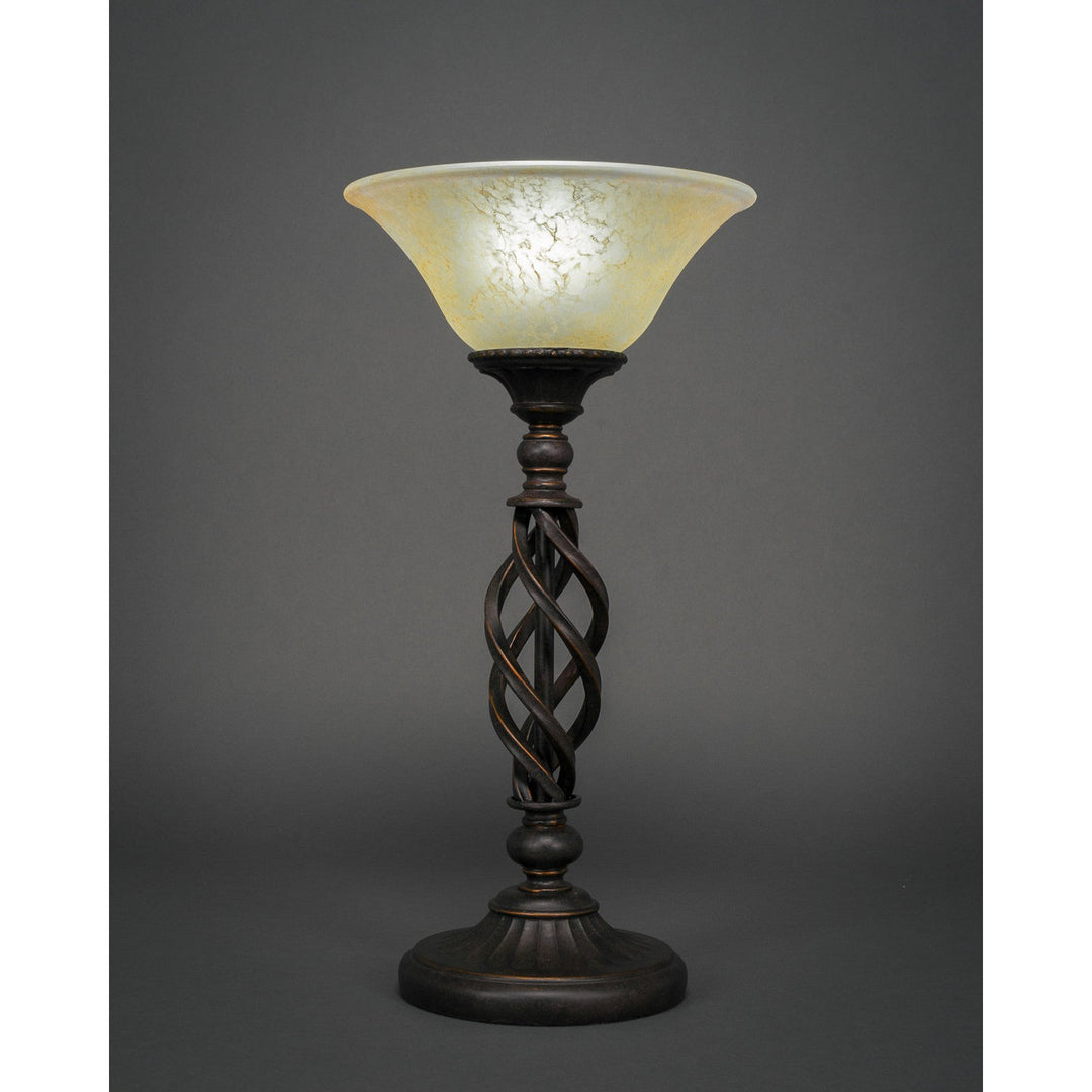 Toltec Lighting 63-DG-513  Eleganté Lamp Dark Granite