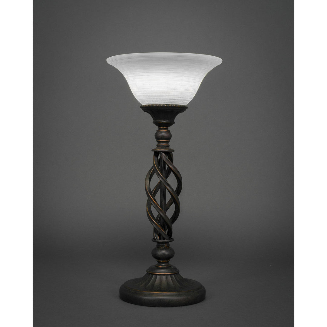 Toltec Lighting 63-DG-613  Elegant Lamp Dark Granite