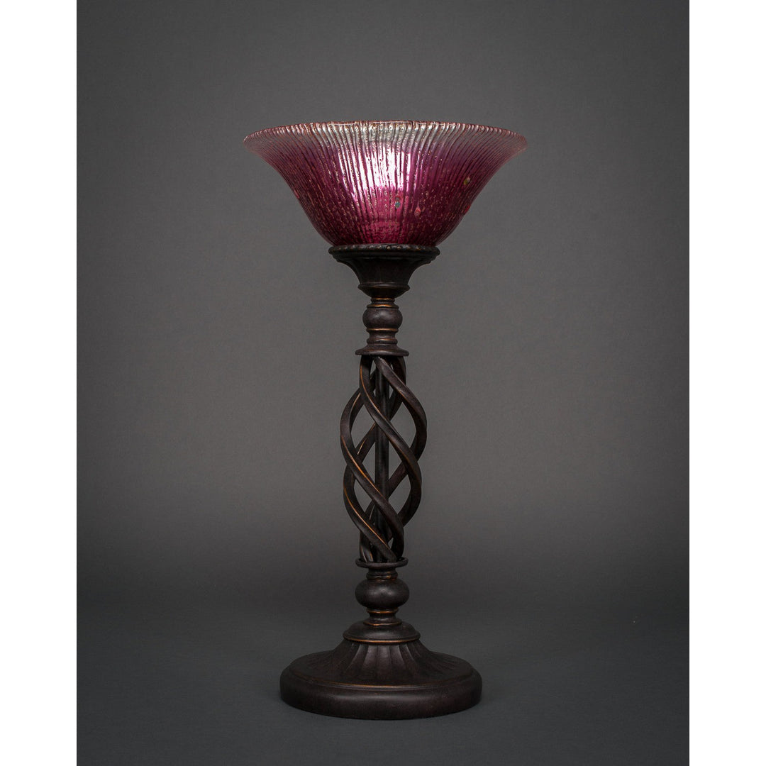 Toltec Lighting 63-DG-783  Eleganté Lamp Dark Granite
