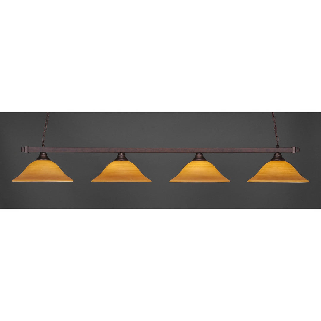 Toltec Square 804-brz-622 Pendant Light - Bronze