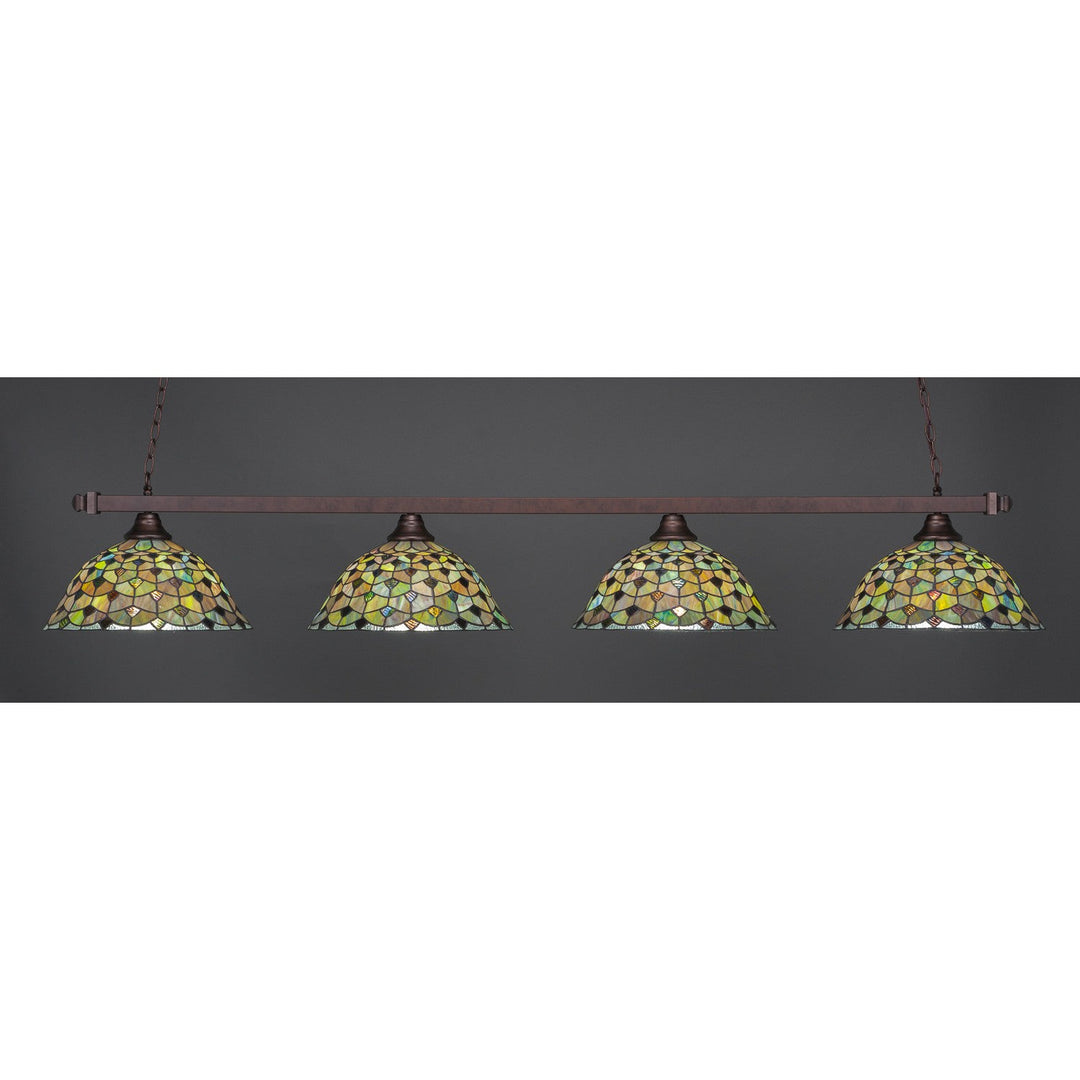 Toltec Square 804-brz-996 Pendant Light - Bronze