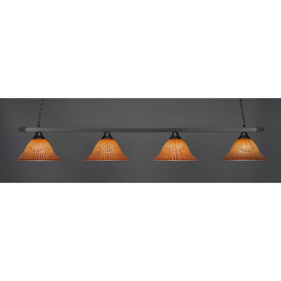 Toltec Square 804-mb-58319 Pendant Light - Matte Black