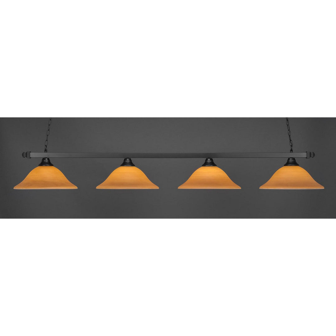 Toltec Square 804-mb-622 Pendant Light - Matte Black