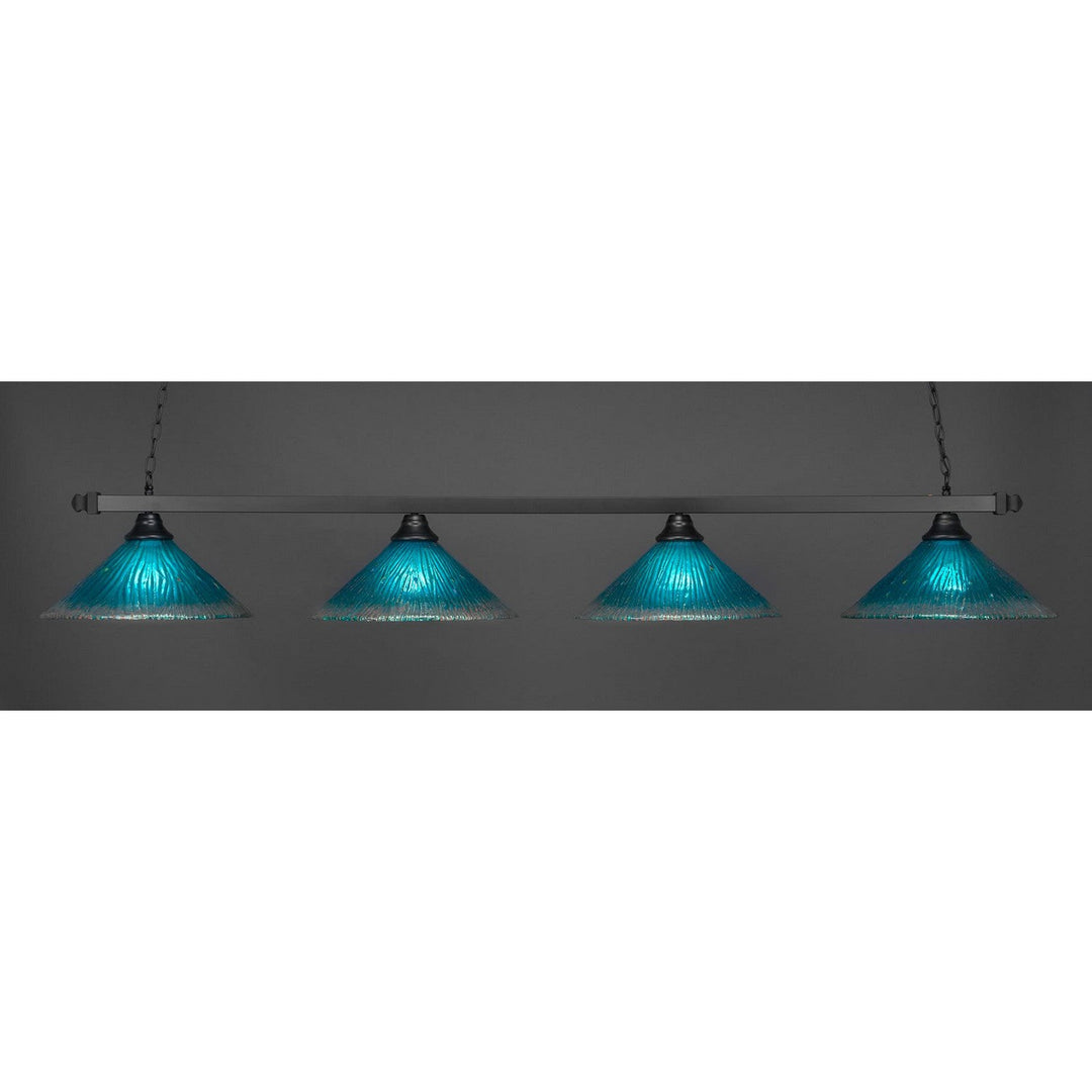 Toltec Square 804-mb-715 Pendant Light - Matte Black
