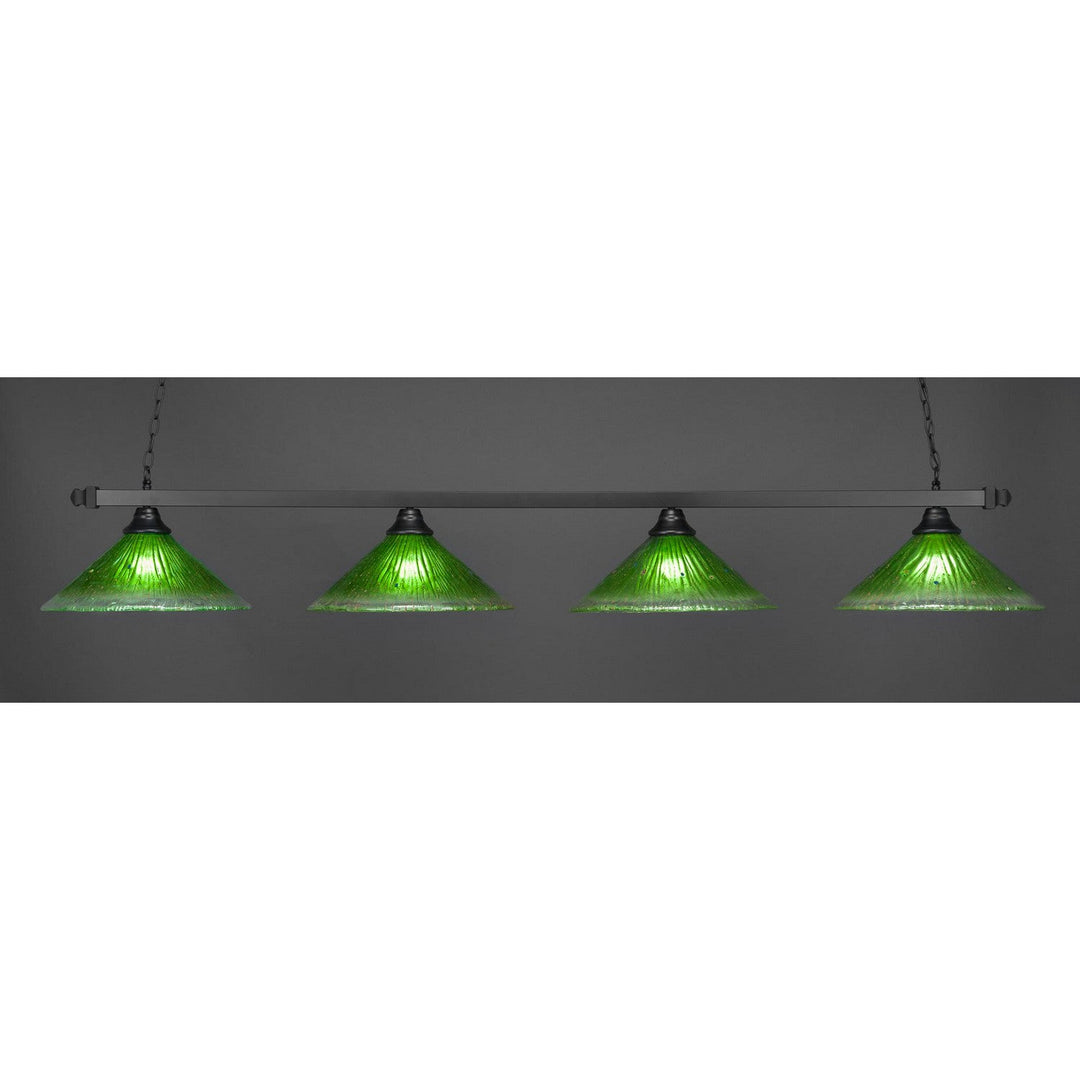 Toltec Square 804-mb-717 Pendant Light - Matte Black