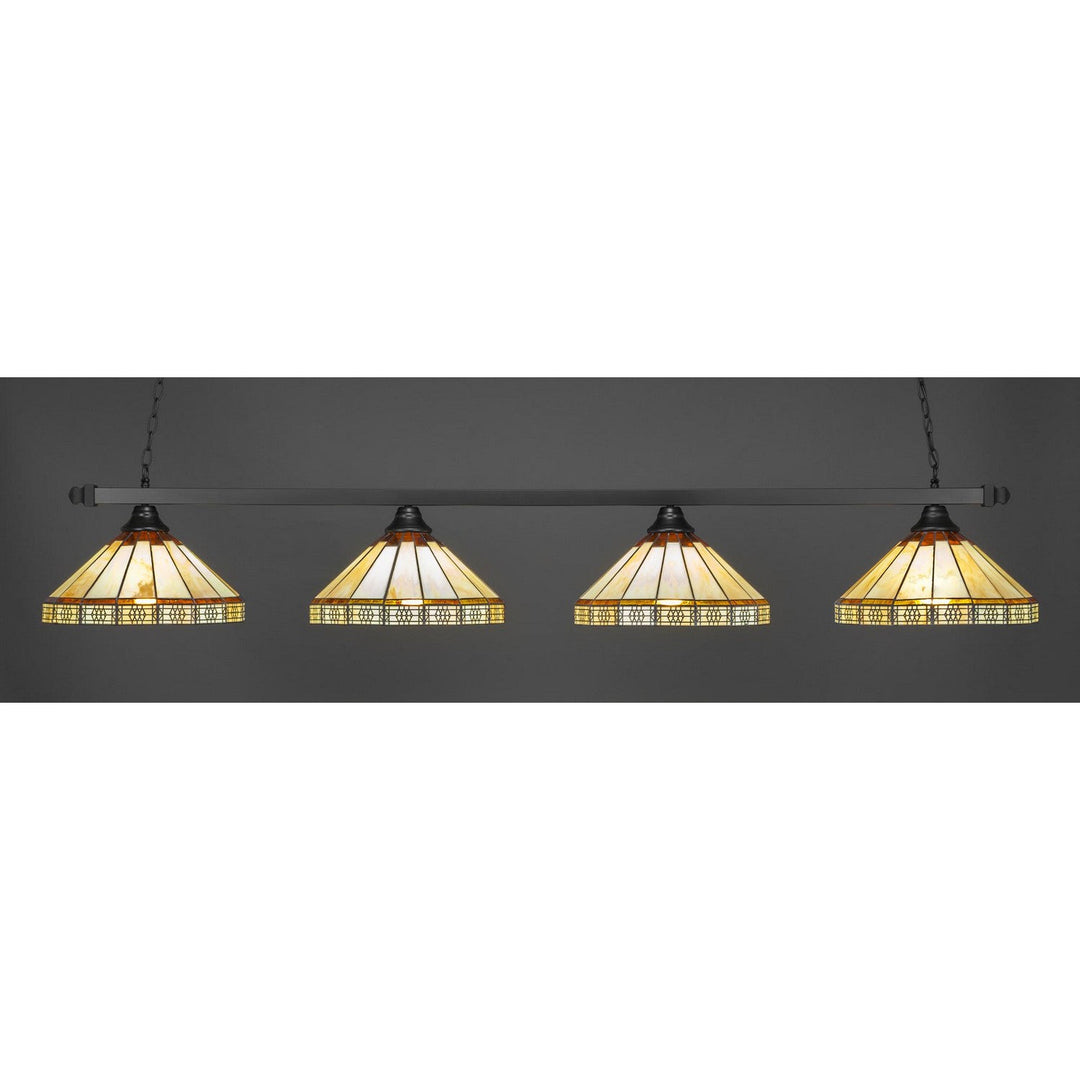 Toltec Square 804-mb-964 Pendant Light - Matte Black