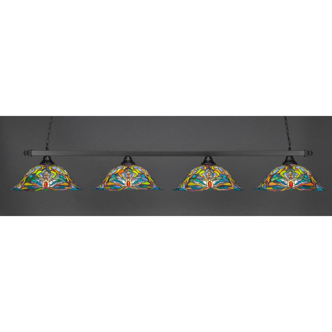 Toltec Square 804-mb-990 Pendant Light - Matte Black