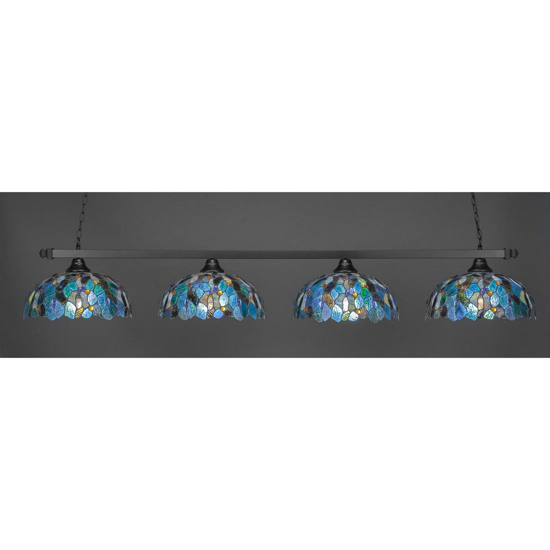 Toltec Square 804-mb-995 Pendant Light - Matte Black