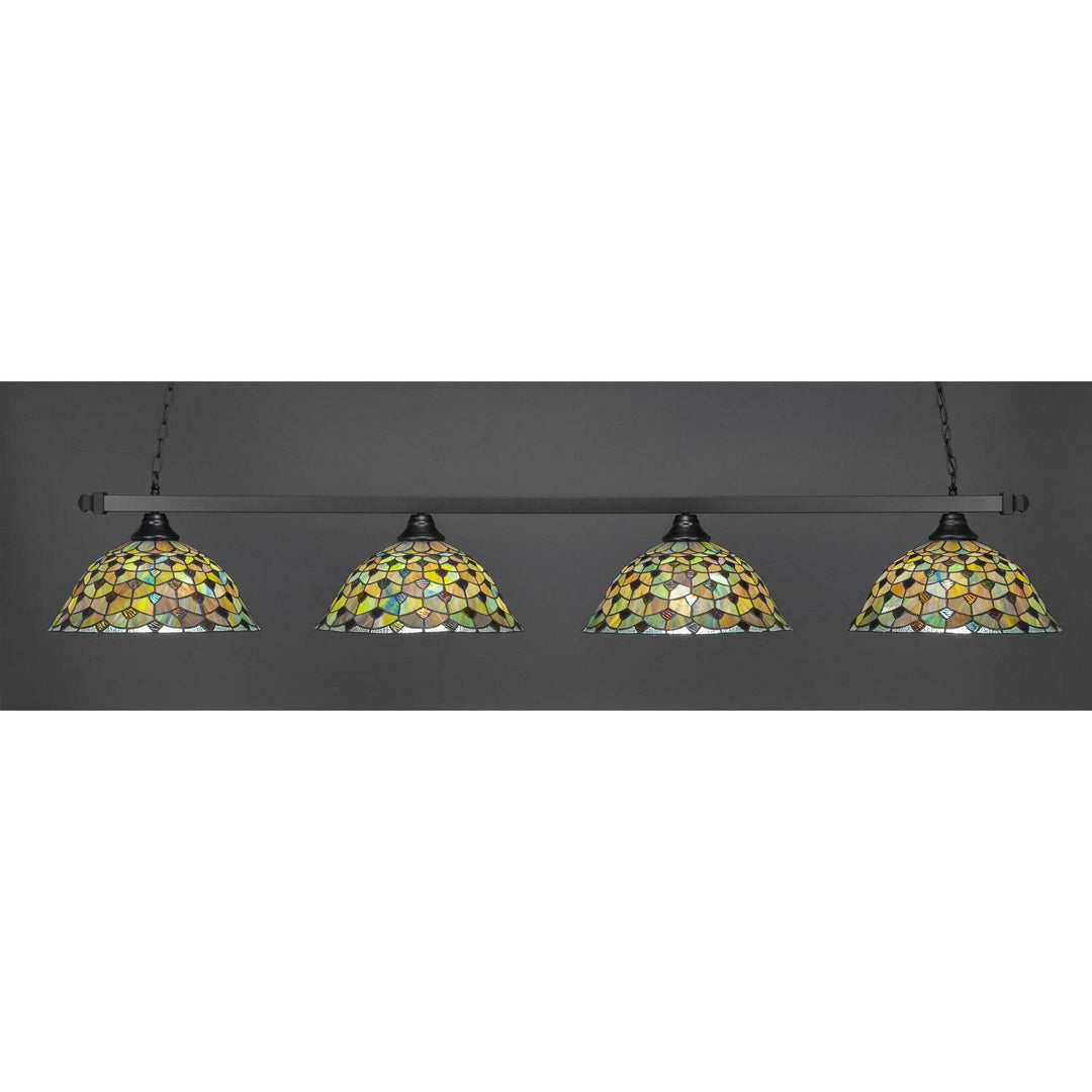 Toltec Square 804-mb-996 Pendant Light - Matte Black