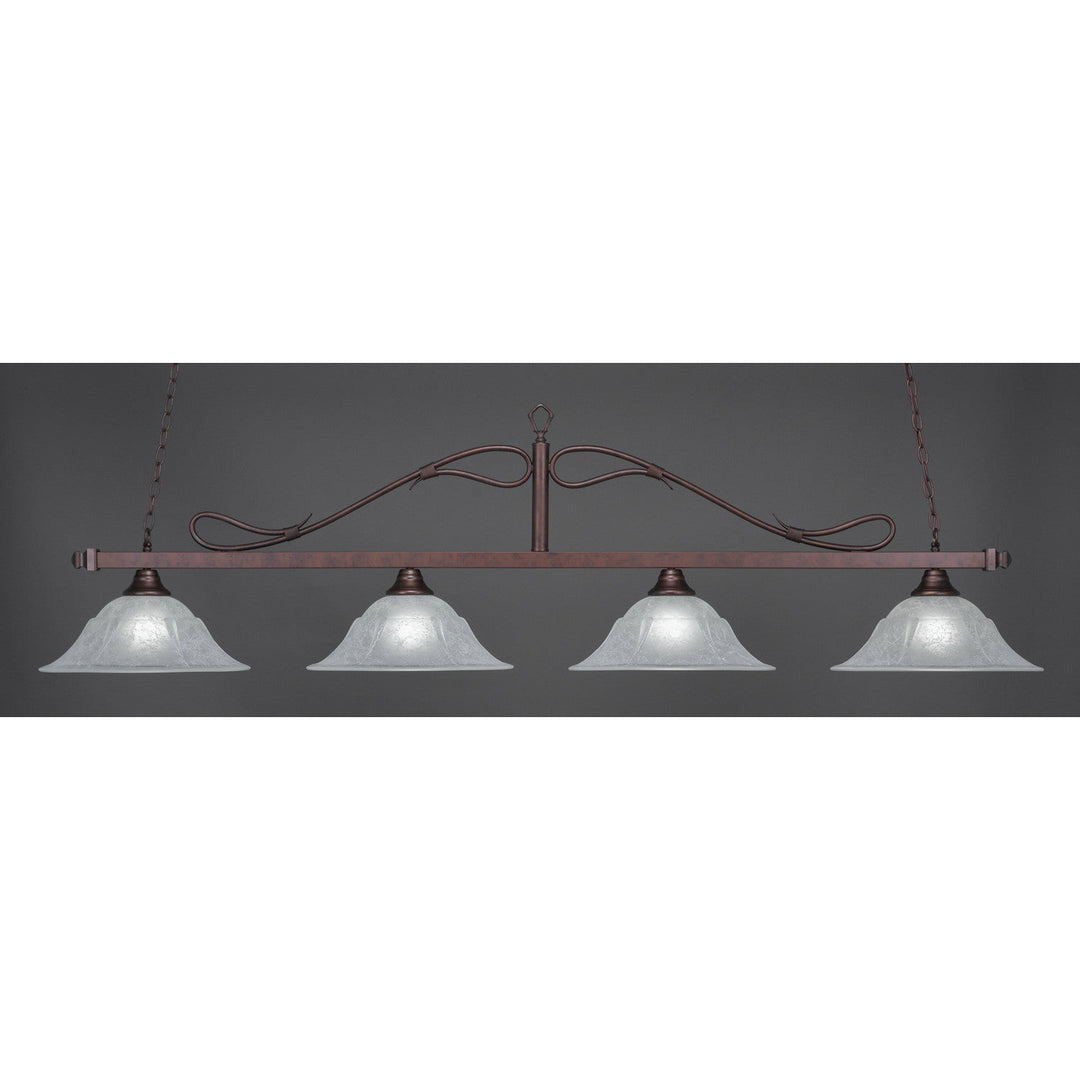 Toltec Scroll 824-brz-53615 Pendant Light - Bronze