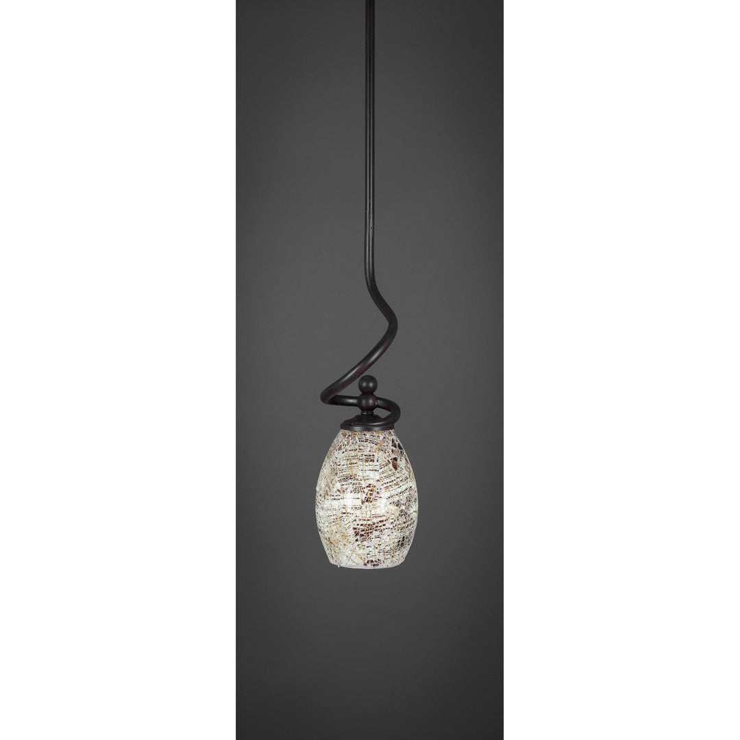 Toltec Capri 901-dg-5054 Pendant Light - Dark Granite