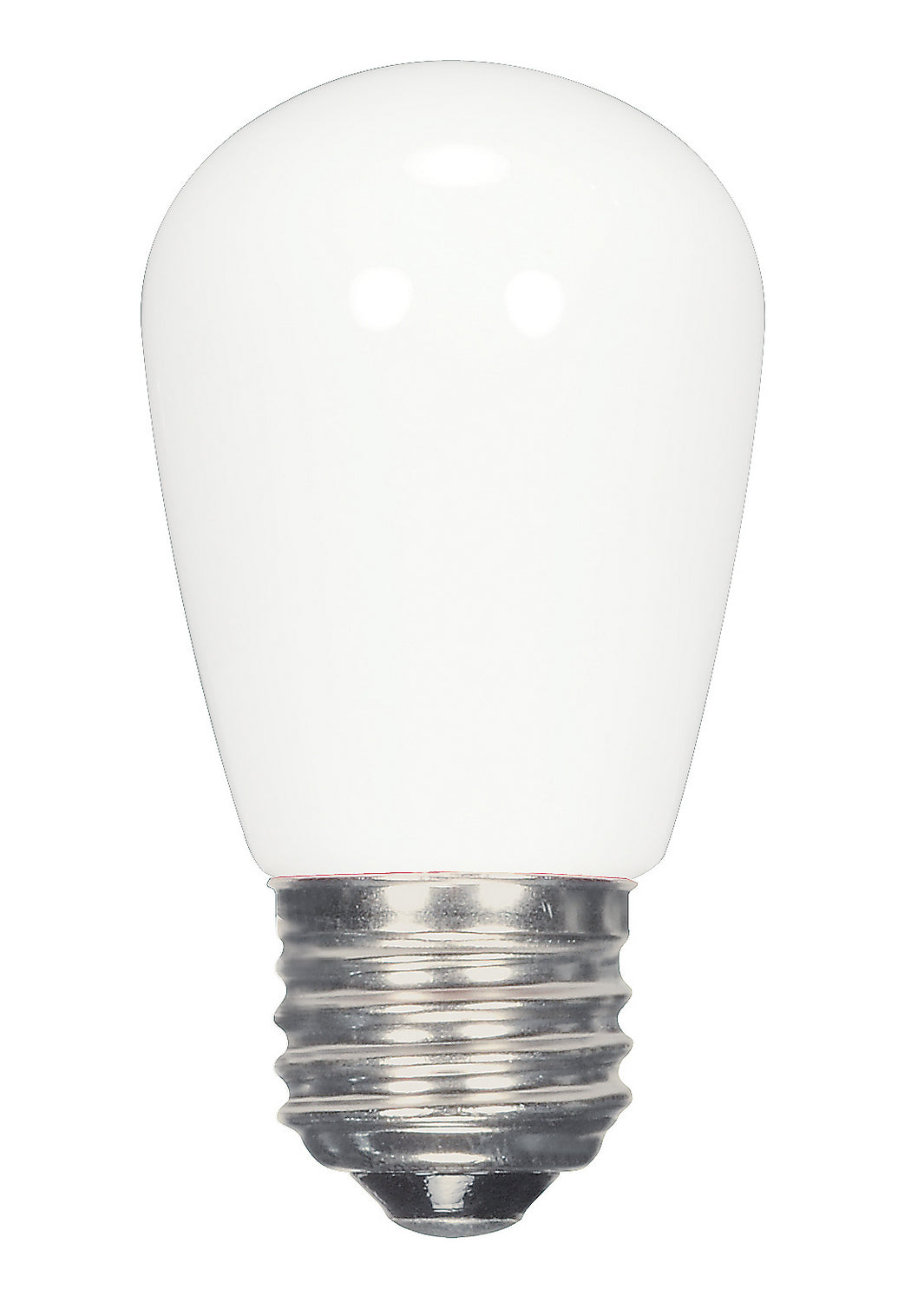 Satco Lighting S9175   Light Bulb Coated White