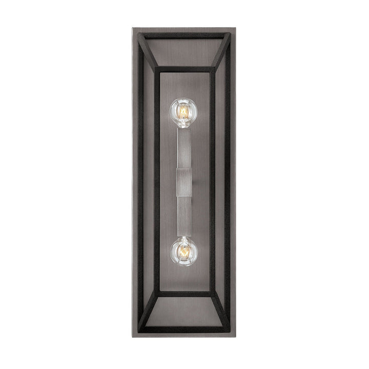 Hinkley Fulton 3330DZ Wall Sconce Light - Aged Zinc