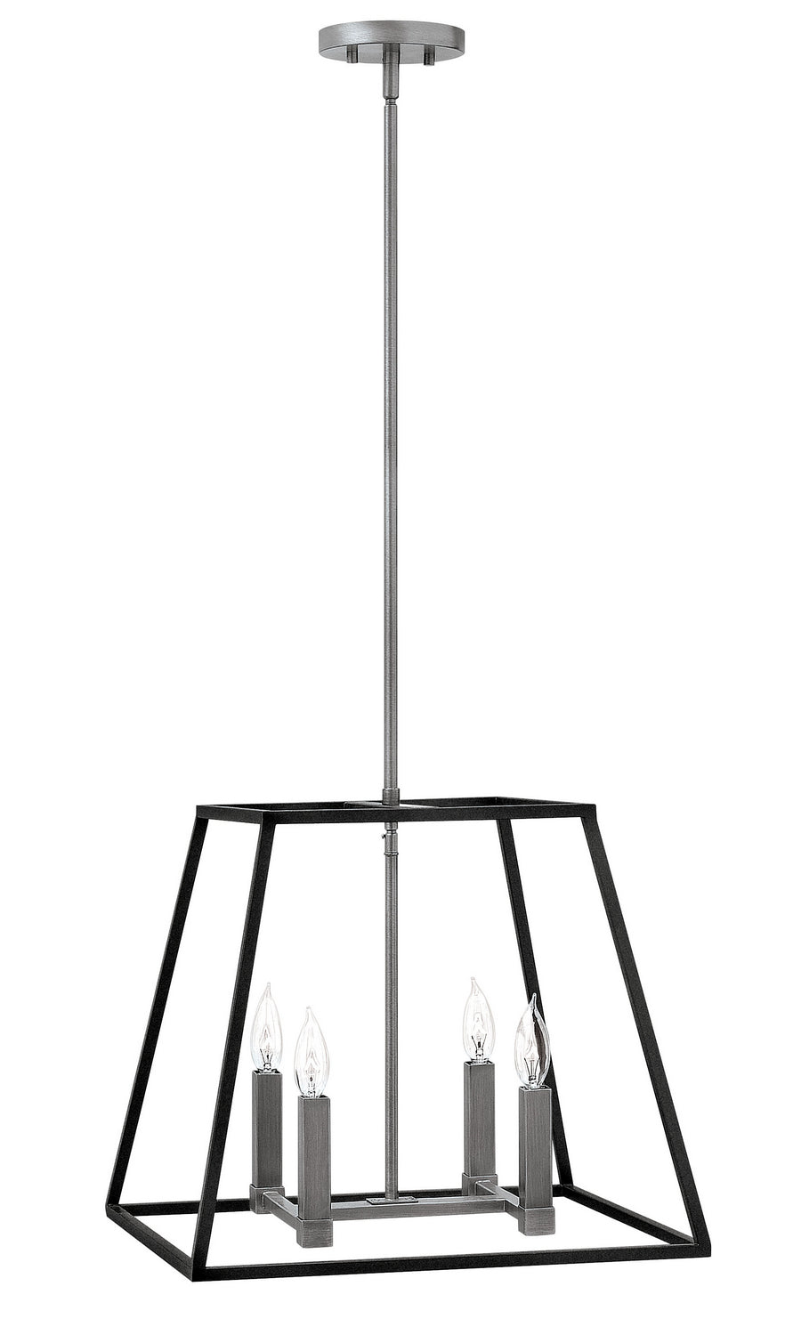 Hinkley Fulton 3334DZ Pendant Light - Aged Zinc