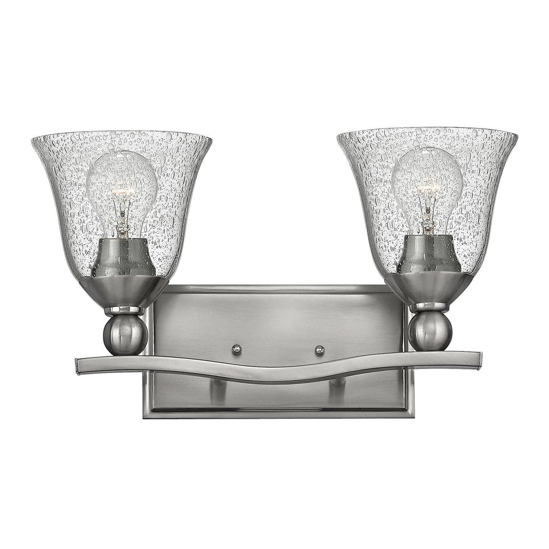 Hinkley Bolla 5892BN-CL Bath Vanity Light 16 in. wide - Brushed Nickel with Clear glass