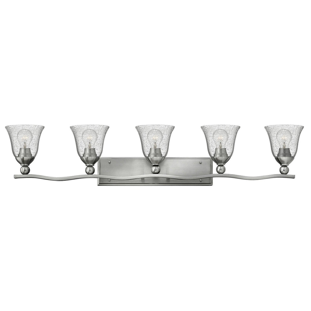 Hinkley Bolla 5895BN-CL Bath Vanity Light 46 in. wide - Brushed Nickel with Clear glass