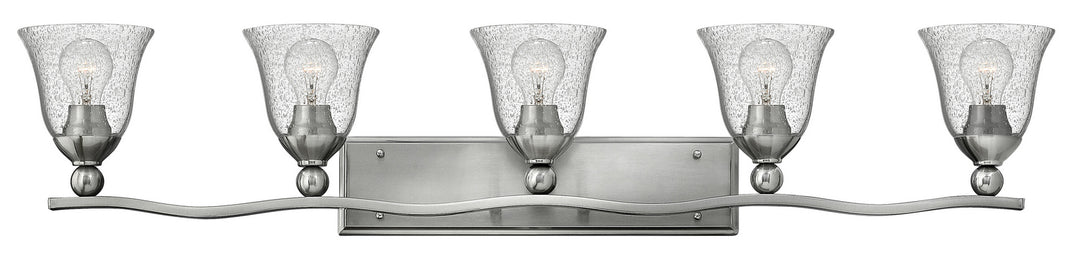 Hinkley Bolla 5895BN-CL Bath Vanity Light 46 in. wide - Brushed Nickel with Clear glass