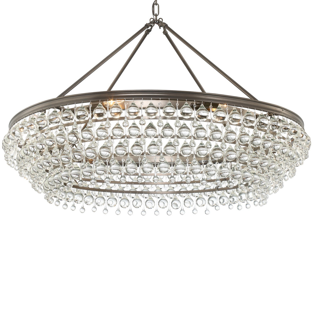 Crystorama Calypso 278-VZ Chandelier Light - Vibrant Bronze