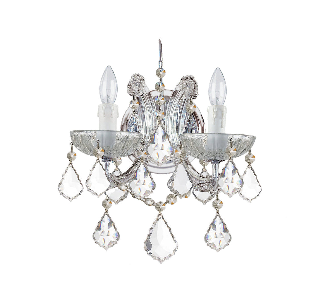Crystorama Maria Theresa 4472-CH-CL-I Wall Light - Polished Chrome