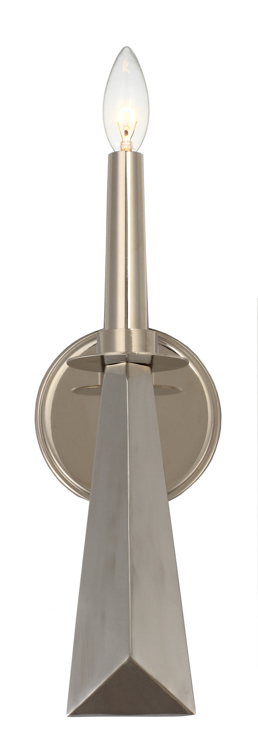 Crystorama Palmer 7591-PN Wall Light - Polished Nickel