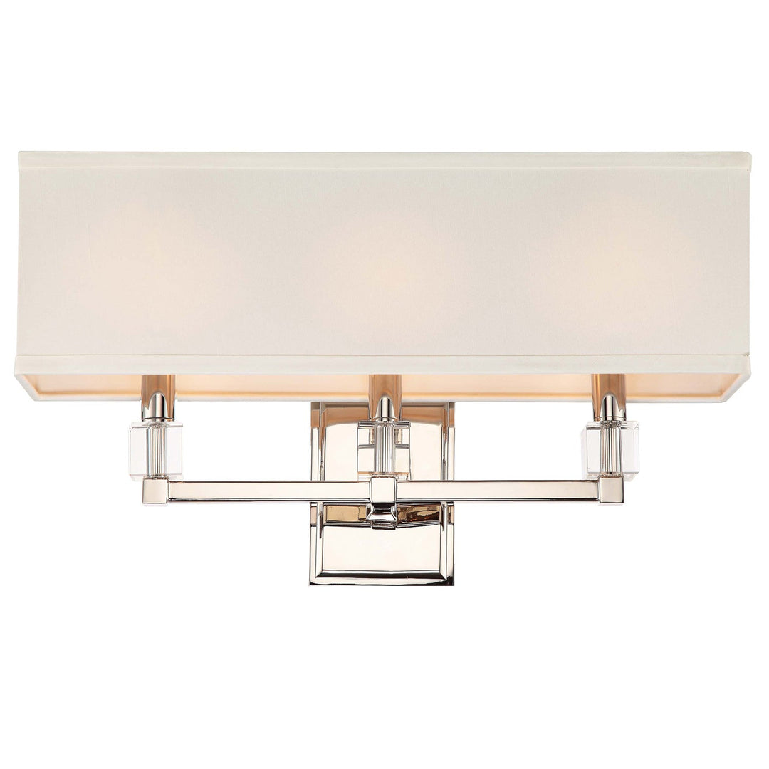 Crystorama Dixon 8883-PN Wall Light - Polished Nickel