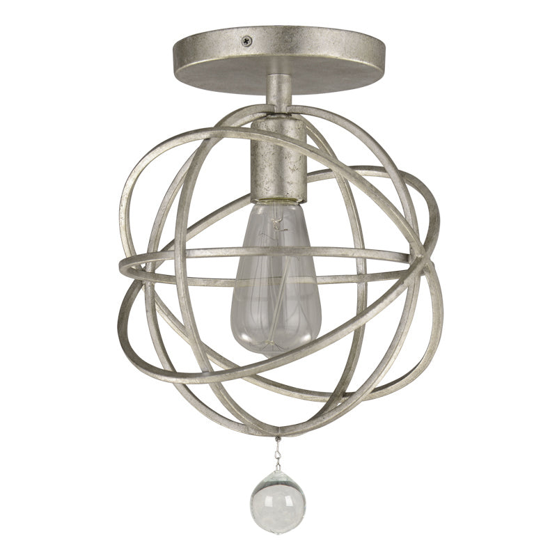 Crystorama Solaris 9220-OS_CEILING Ceiling Light - Olde Silver