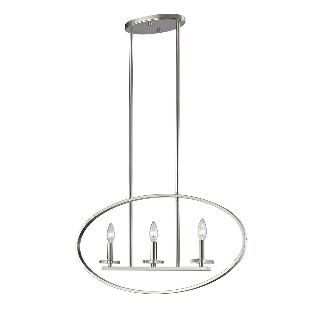 Z-Lite Verona 2010-3L-BN Pendant Light - Brushed Nickel