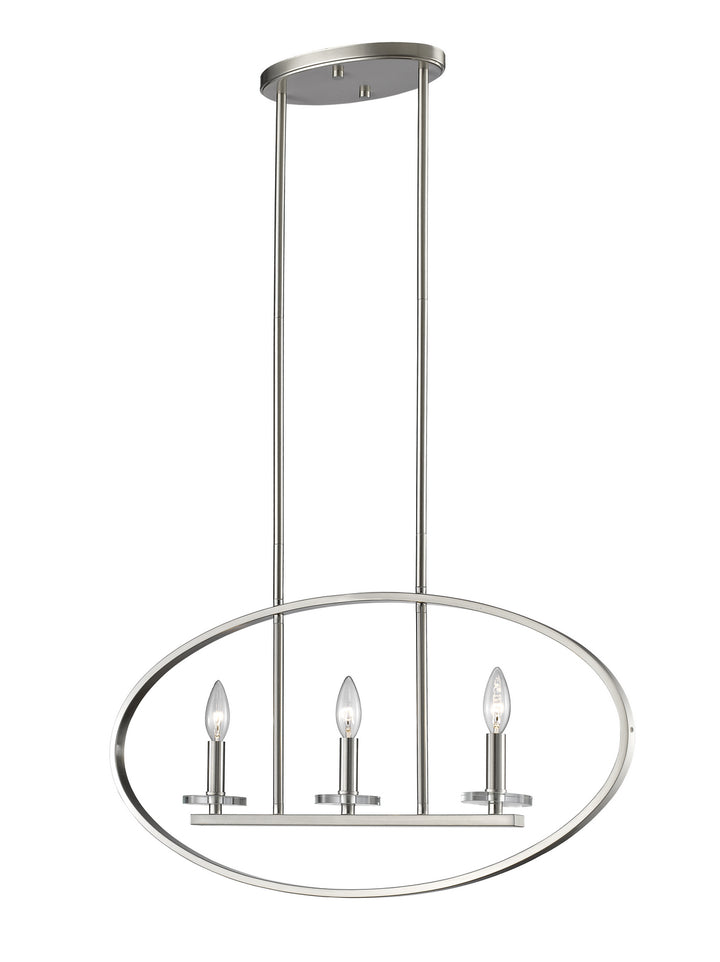 Z-Lite Verona 2010-3L-BN Pendant Light - Brushed Nickel