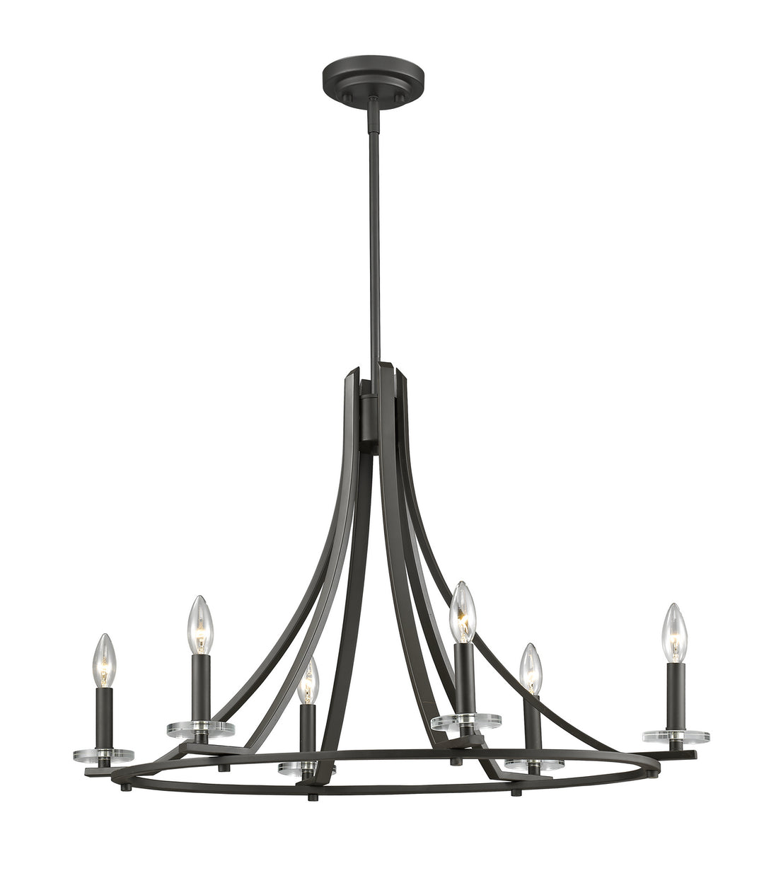 Z-Lite Verona 2010-6C-BRZ Chandelier Light - Bronze