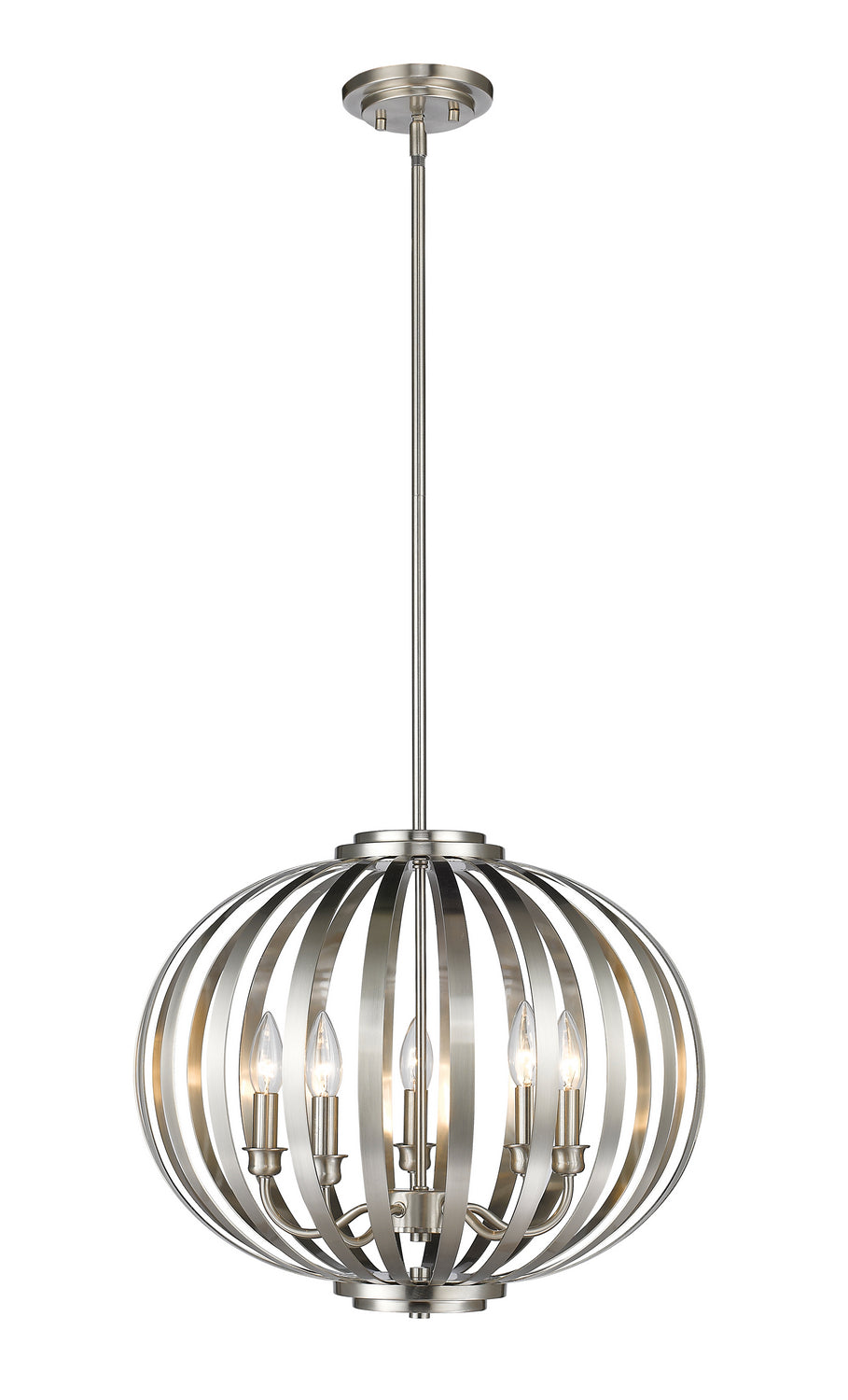 Z-Lite Moundou 438-20BN Pendant Light - Brushed Nickel