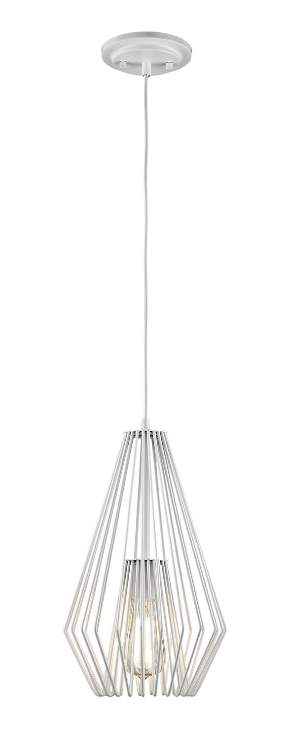 Z-Lite Quintus 442MP-WH Pendant Light - Gloss White