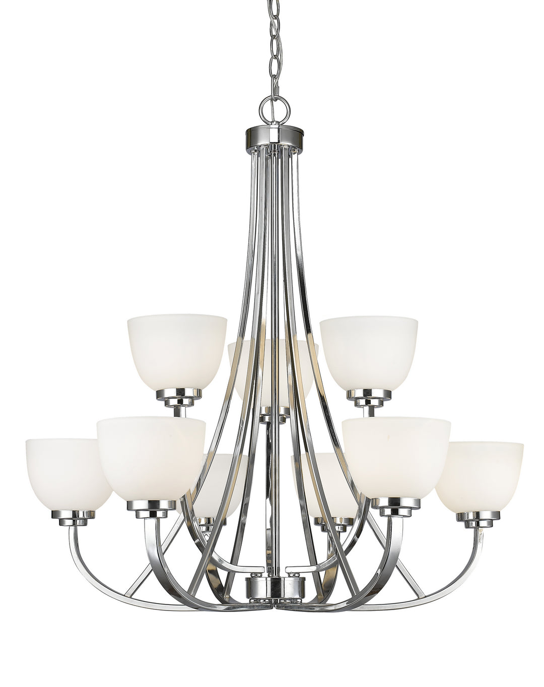 Z-Lite Ashton 443-9-CH Chandelier Light - Chrome