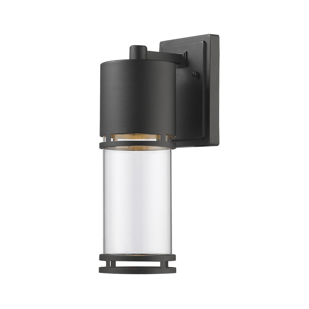 Z-Lite Lighting 553M-BK-LED Modern Luminata Outdoor Black