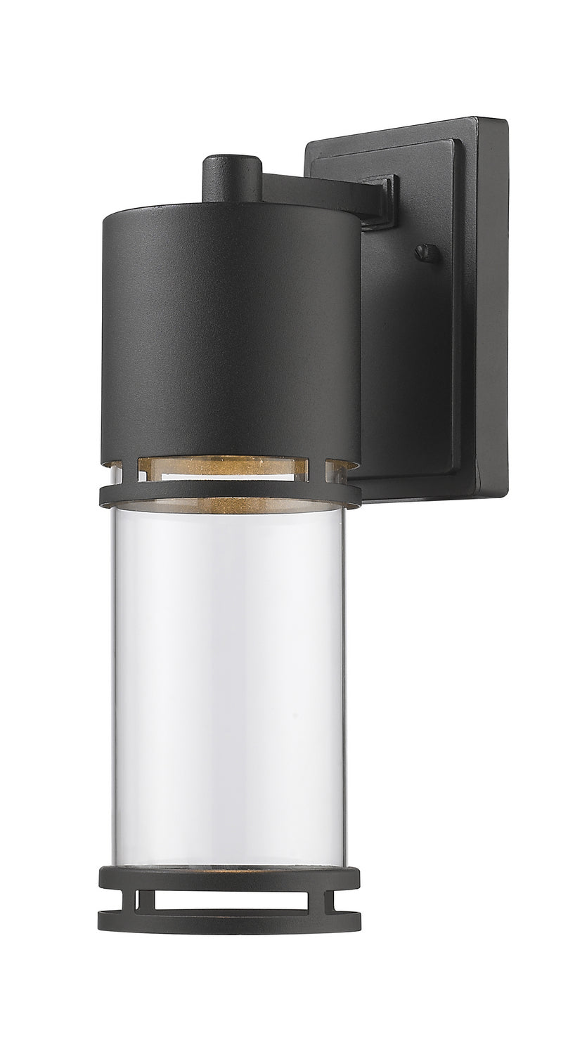 Z-Lite Lighting 553M-BK-LED Modern Luminata Outdoor Black