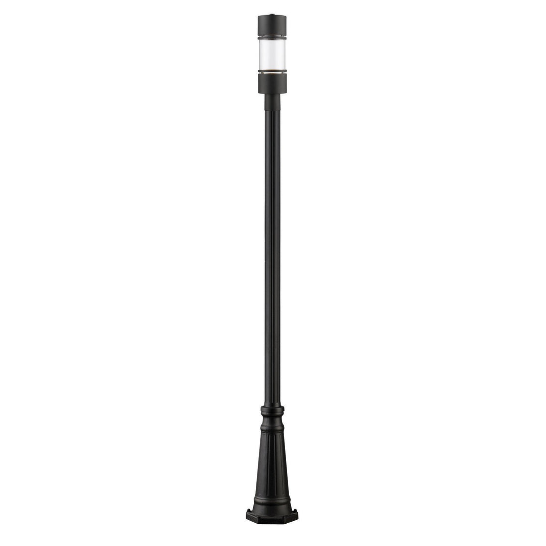 Z-Lite Lighting 553PHB-519P-BK-LED Modern Luminata Outdoor Black