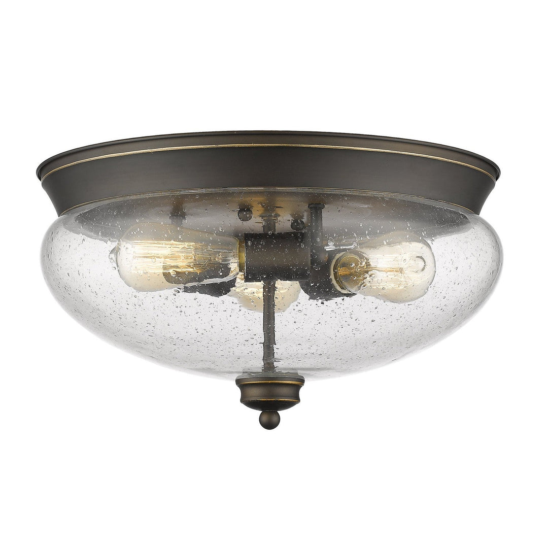 Z-Lite Amon 722F3-OB Ceiling Light - Olde Bronze