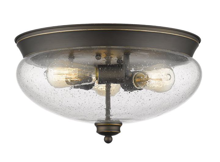 Z-Lite Amon 722F3-OB Ceiling Light - Olde Bronze
